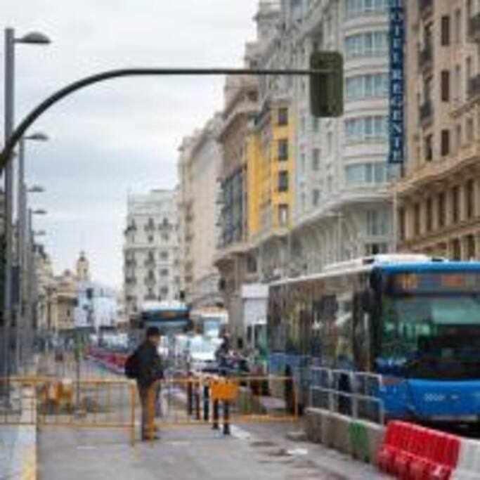Apartamento Sotano En Gran Via Madryt Zewnętrze zdjęcie
