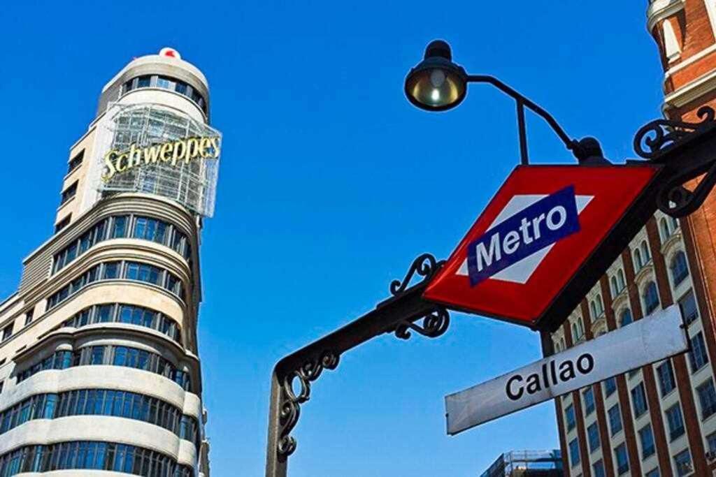 Apartamento Sotano En Gran Via Madryt Zewnętrze zdjęcie