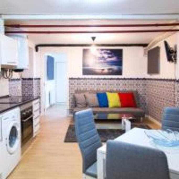 Apartamento Sotano En Gran Via Madryt Zewnętrze zdjęcie